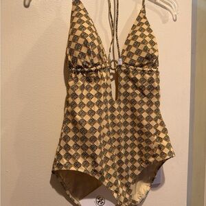 Tory Burch Printed Bikini Top